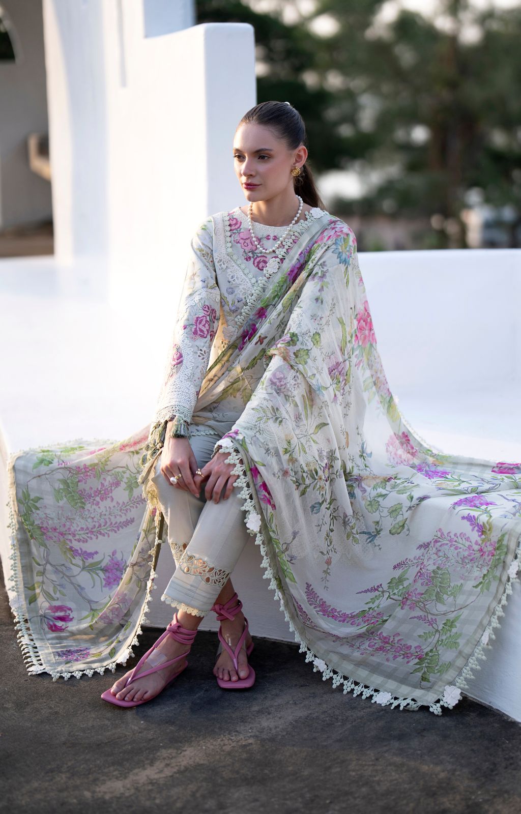 AJR Printkari Lawn`25 AJR#05 Aleesia
