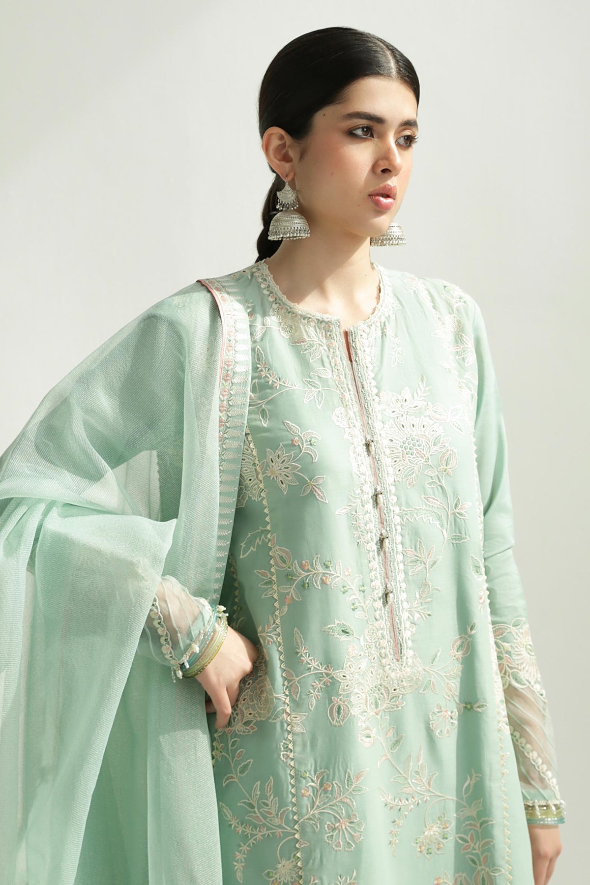 Zara Shahjahan Lawn Unstitched 2024 AMIRA-5B