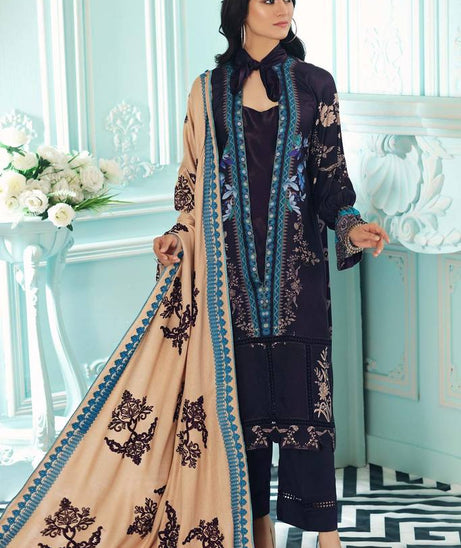 RA Aniq P/Kotail Emb Shawl`21 ANW#7