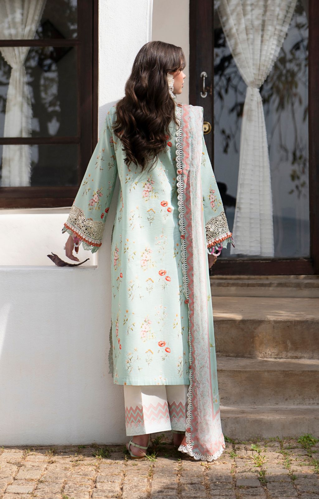 AJR Printkari Lawn`25 AJR#07 Aqua