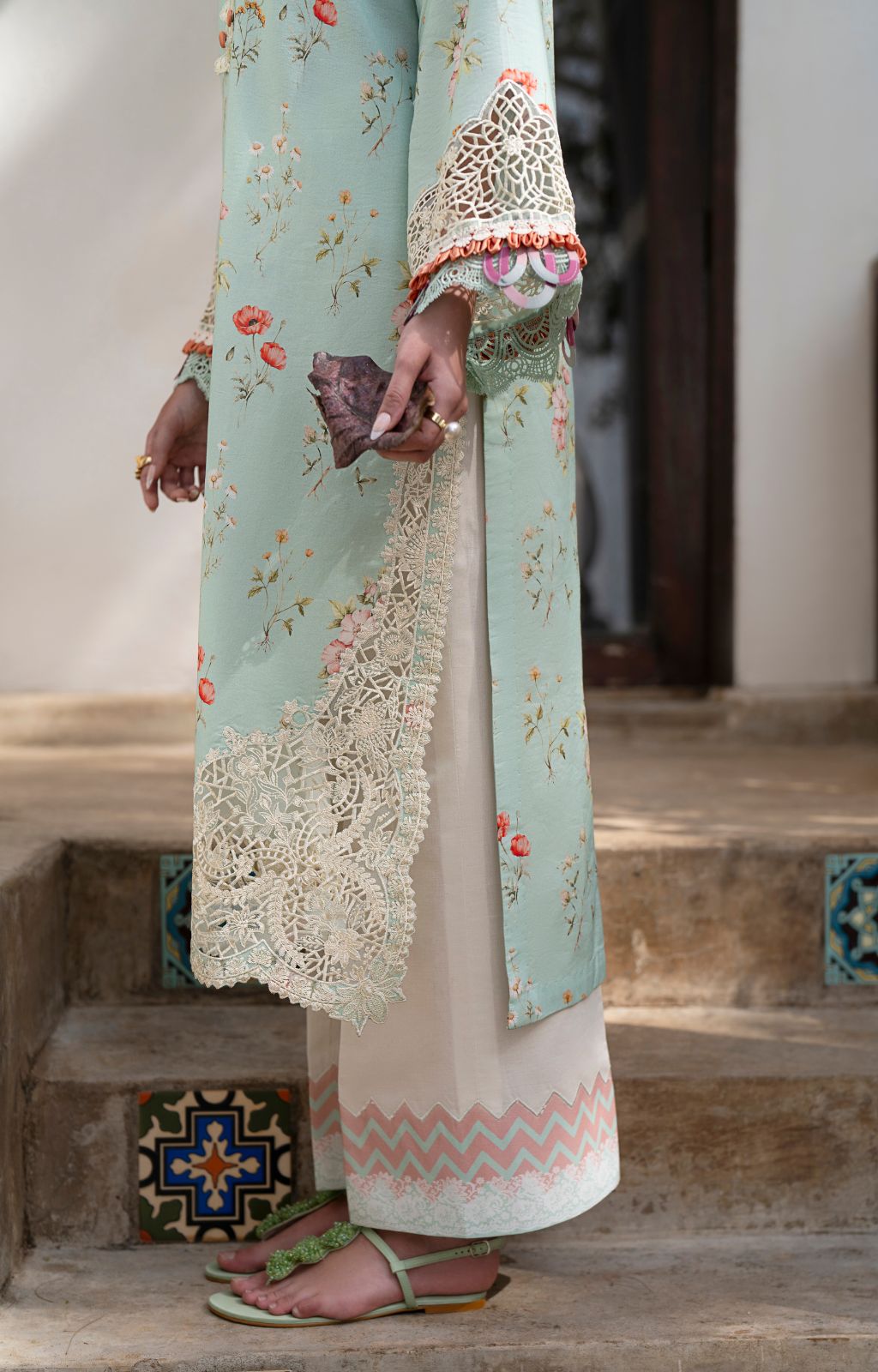 AJR Printkari Lawn`25 AJR#07 Aqua