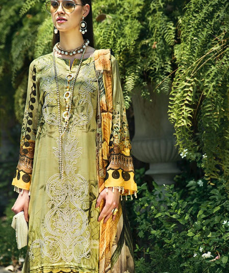 Auj Fleur De Luxe Lawn`20 D#11