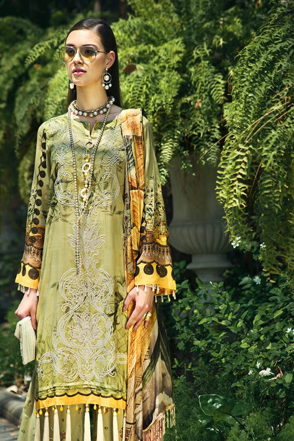 Auj Fleur De Luxe Lawn`20 D#11