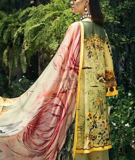Auj Fleur De Luxe Lawn`20 D#11