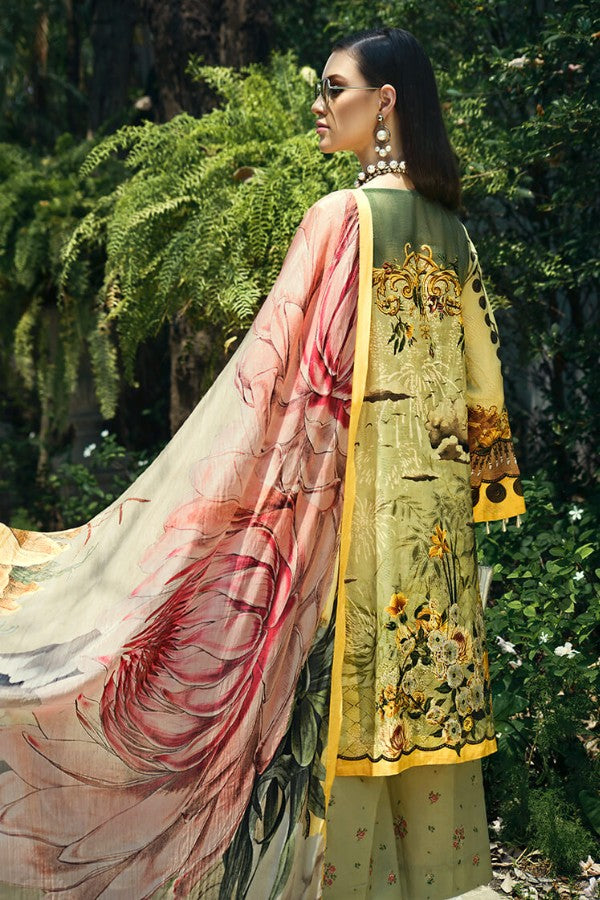Auj Fleur De Luxe Lawn`20 D#11