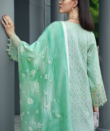 Auj Fleur De Luxe Lawn`20 D#12