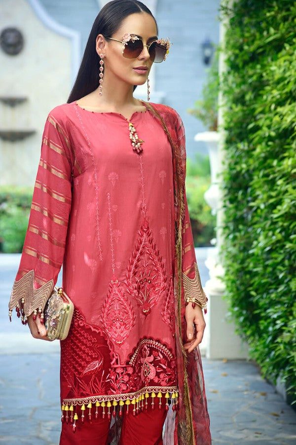 Auj Fleur De Luxe Lawn`20 D#13
