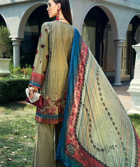 Auj Fleur De Luxe Lawn`20 D#04