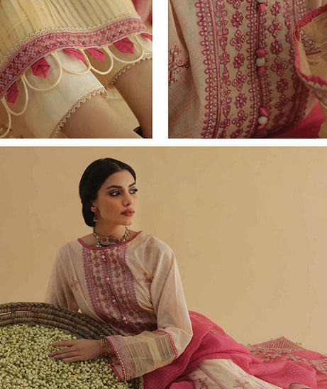 Aabyaan Aarzu Luxury Lawn`22 AA#01
