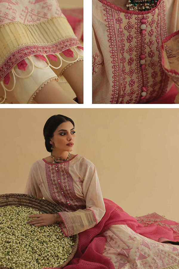 Aabyaan Aarzu Luxury Lawn`22 AA#01