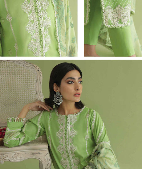 Aabyaan Aarzu Luxury Lawn`22 AA#10