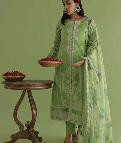 Aabyaan Aarzu Luxury Lawn`22 AA#10
