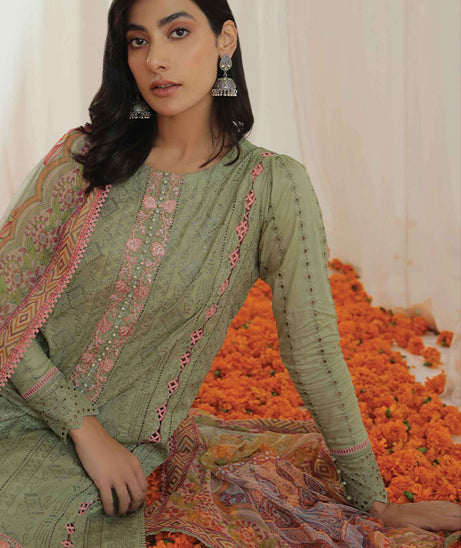 Aabyaan Aarzu Luxury Lawn`22 AA#03
