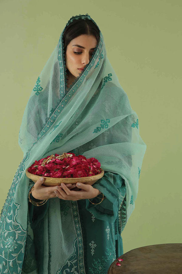 Aabyaan Aarzu Luxury Lawn`22 AA#04