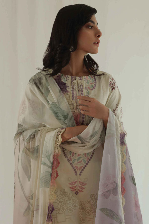 Aabyaan Aarzu Luxury Lawn`22 AA#07