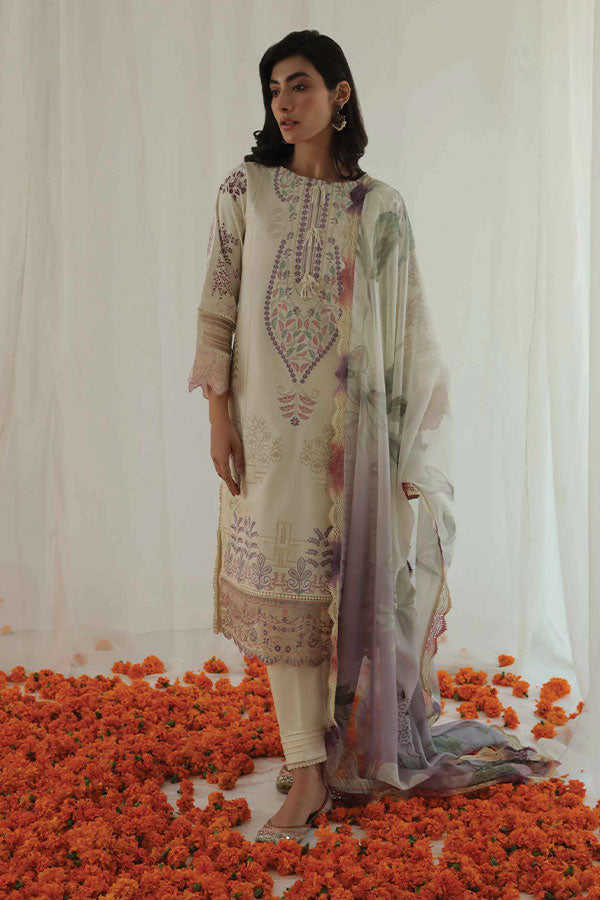 Aabyaan Aarzu Luxury Lawn`22 AA#07