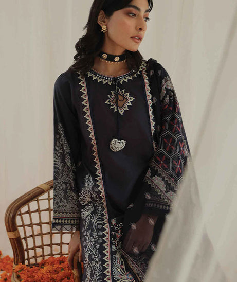 Aabyaan Aarzu Luxury Lawn`22 AA#09