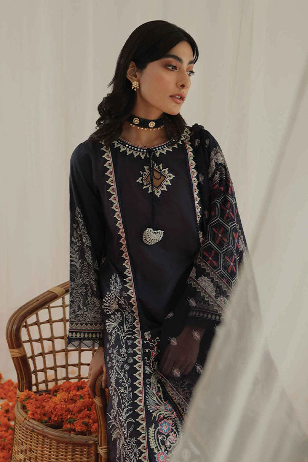 Aabyaan Aarzu Luxury Lawn`22 AA#09