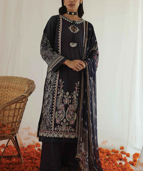 Aabyaan Aarzu Luxury Lawn`22 AA#09