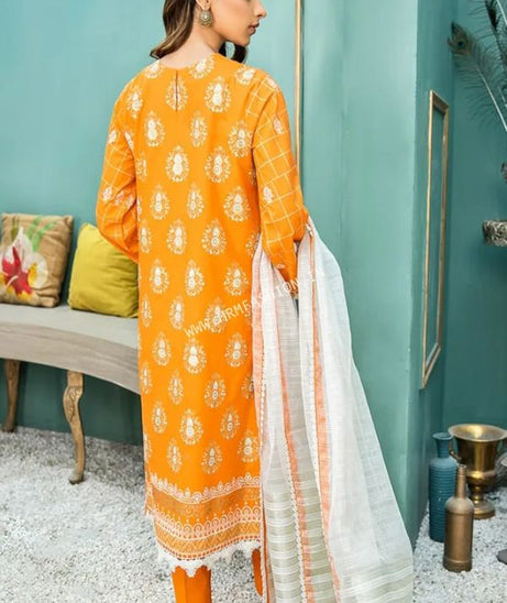 Aabyaan Luxury Lawn'21 AL#8