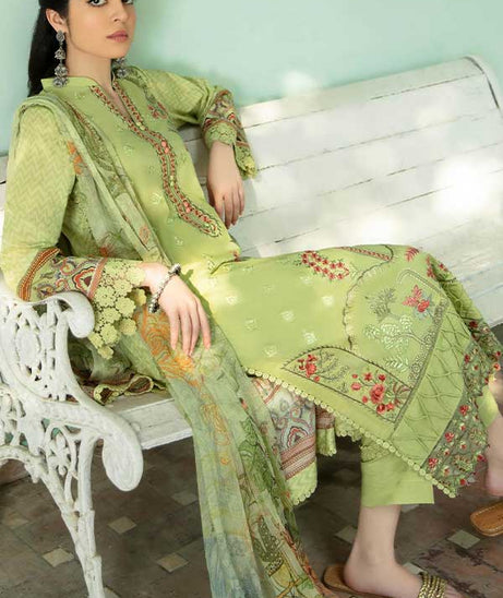 Aabyaan luxury lawn Collection'22 AL#01