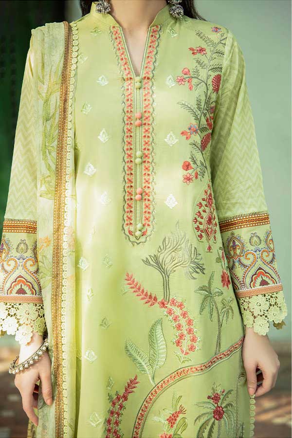 Aabyaan luxury lawn Collection'22 AL#01