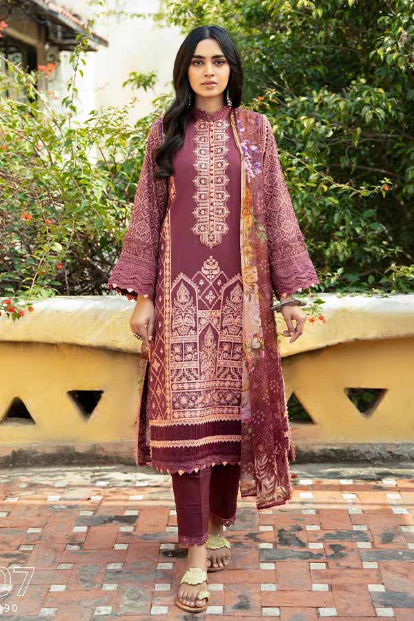 Aabyaan luxury lawn Collection'22 AL#06
