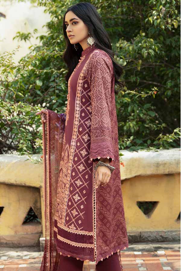 Aabyaan luxury lawn Collection'22 AL#06