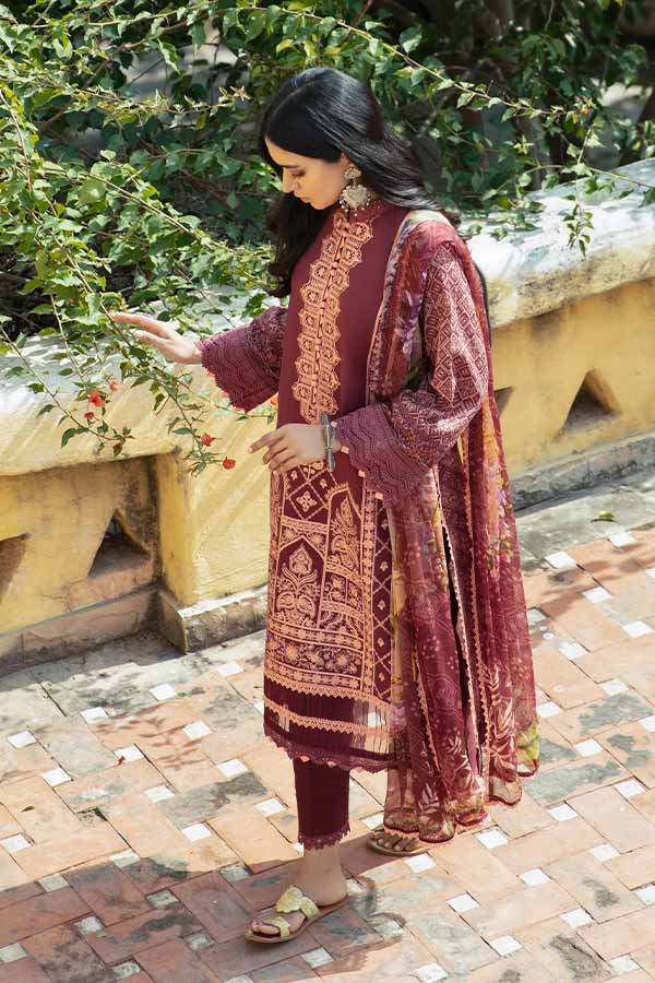 Aabyaan luxury lawn Collection'22 AL#06