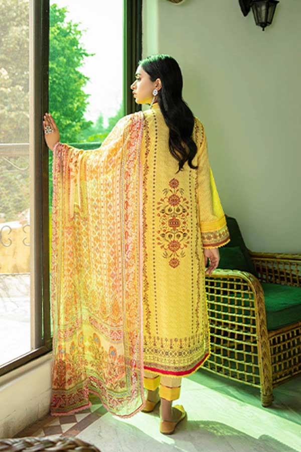 Aabyaan luxury lawn Collection'22 AL#07
