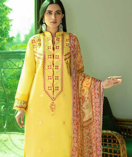 Aabyaan luxury lawn Collection'22 AL#07