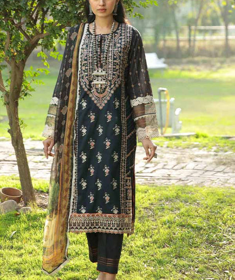 Aabyaan luxury lawn Collection'22 AL#09