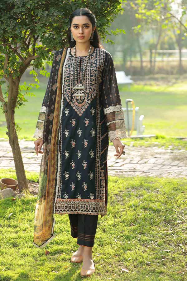 Aabyaan luxury lawn Collection'22 AL#09