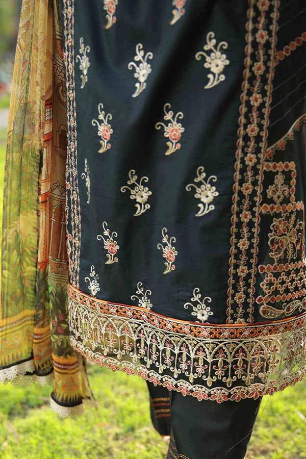 Aabyaan luxury lawn Collection'22 AL#09