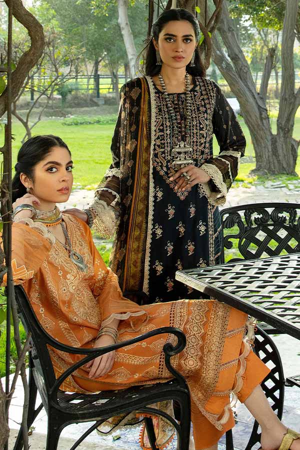 Aabyaan luxury lawn Collection'22 AL#09