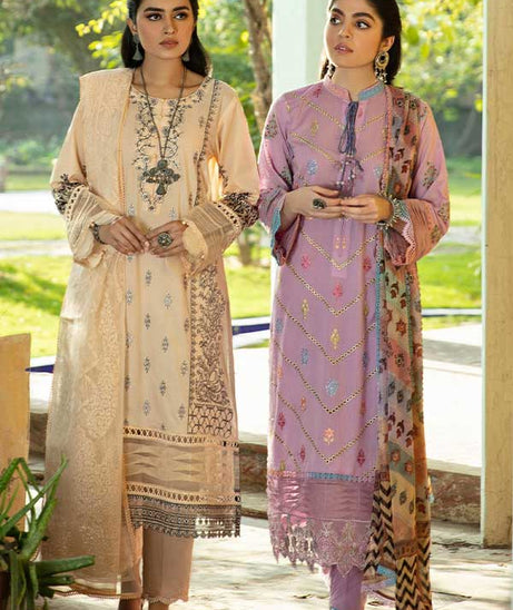 Aabyaan luxury lawn Collection'22 AL#11