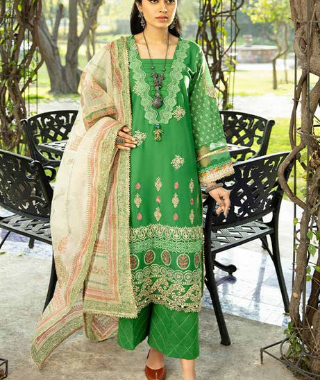 Aabyaan luxury lawn Collection'22 AL#12