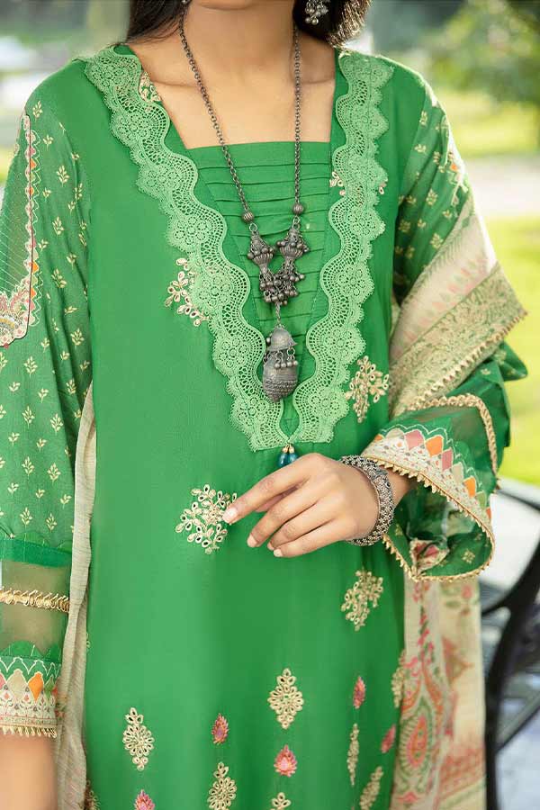Aabyaan luxury lawn Collection'22 AL#12