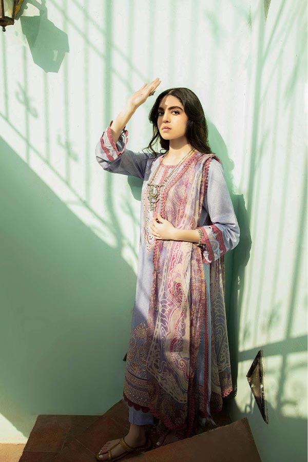 Aabyaan luxury lawn Collection'22 AL#13