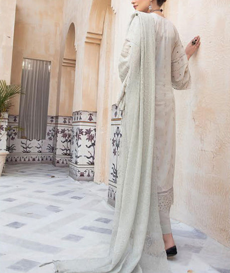 Aafreen C/Kari Emb Lawn`22 D#02 (Vol-1)