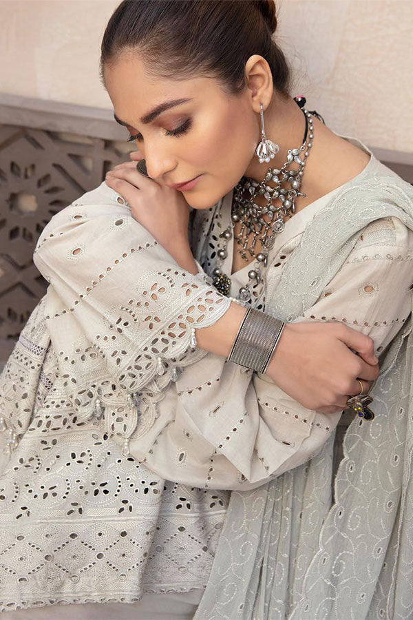 Aafreen C/Kari Emb Lawn`22 D#02 (Vol-1)