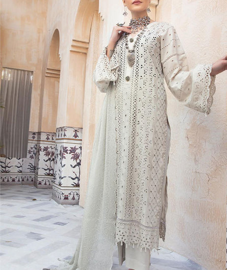 Aafreen C/Kari Emb Lawn`22 D#02 (Vol-1)