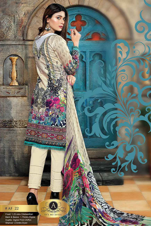Aafreen Chikankari Emb`20 AF#22