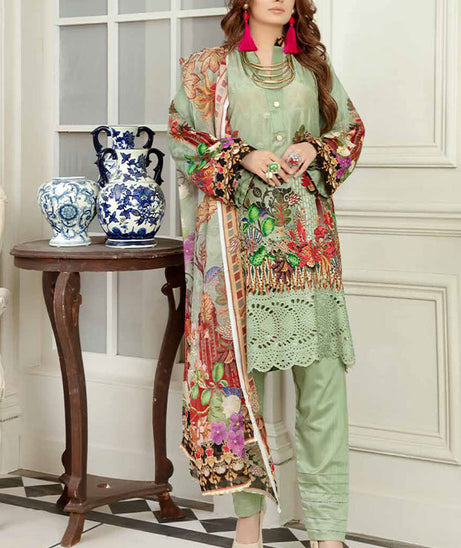 Aafreen Emb C/Kari Linen`20 (Vol-2) AF#97