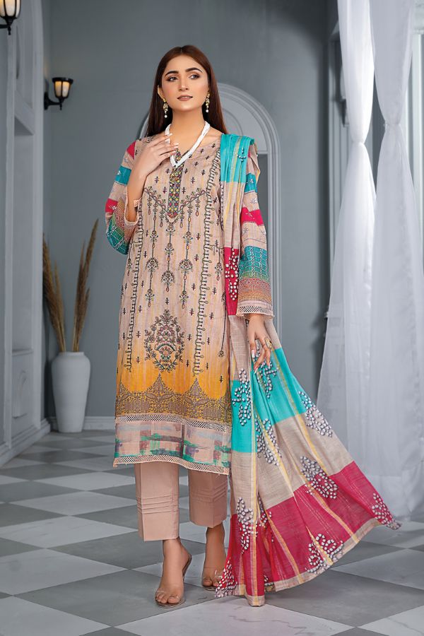 Afreen By Aalaya Emb Lawn`23 D#01