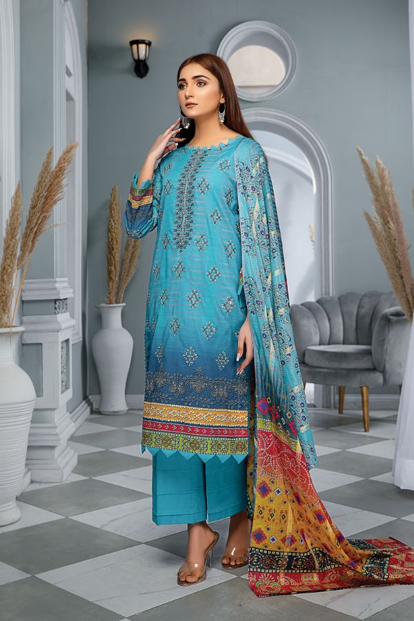 Afreen By Aalaya Emb Lawn`23 D#07