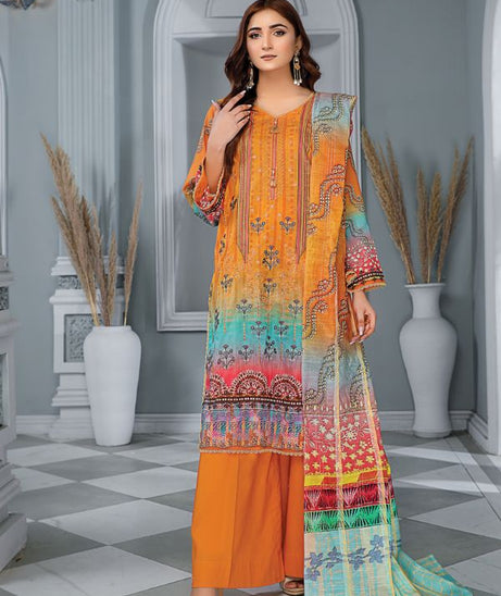 Afreen By Aalaya Emb Lawn`23 D#08
