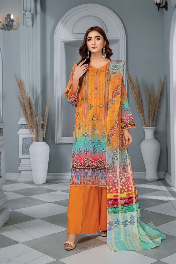 Afreen By Aalaya Emb Lawn`23 D#08