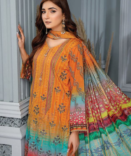 Afreen By Aalaya Emb Lawn`23 D#08
