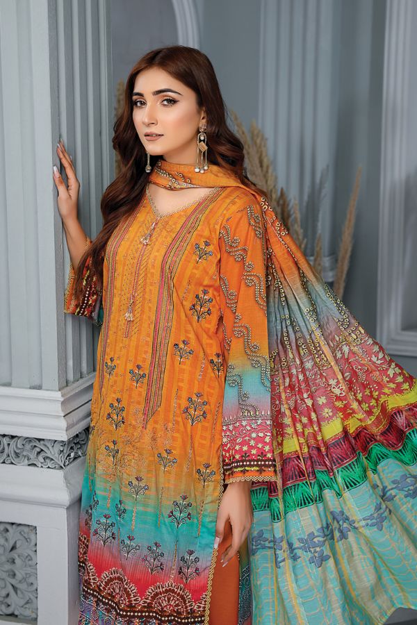 Afreen By Aalaya Emb Lawn`23 D#08